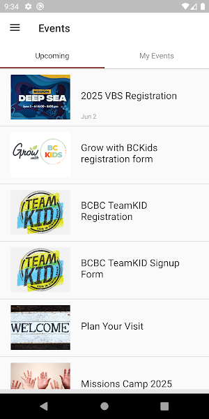 BCBC, Paragould Screenshot 1