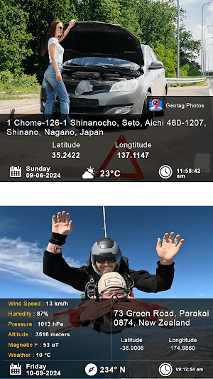 Gps Camera Map and Time Stamp Screenshot 1