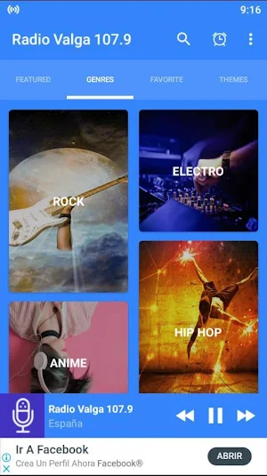 Radio Valga 107.9 App ES Screenshot 3