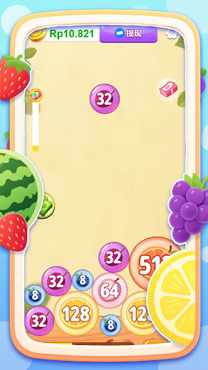 Lucky Watermelon Crush 2048 Screenshot 2