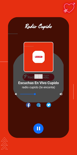 Radio Cupido Screenshot 1