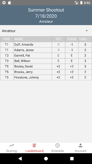 ShotStat Live Screenshot 3