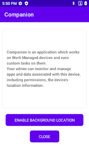 Chainway Companion Screenshot 1