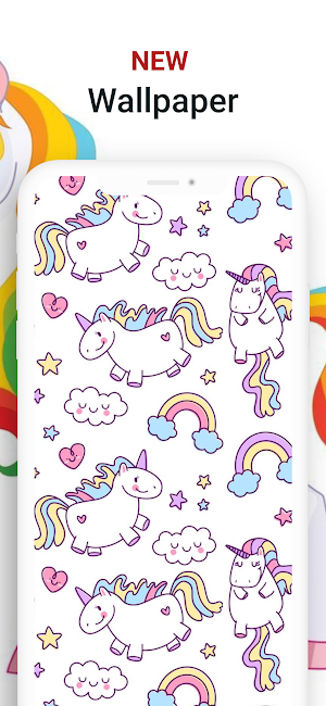 Unicorn Wallpapers Cute HD-4K Screenshot 2