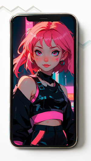 Anime Girls HD Wallpapers Screenshot 0
