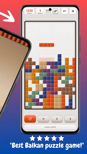 Balkan Blocks: Block Puzzle Screenshot 1