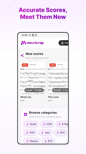 MusicTap-Sheet Music & Chords Screenshot 0