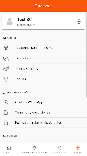 Academia kanteranos Screenshot 3