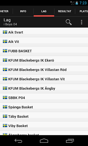 Blackeberg Basket Cup Screenshot 2