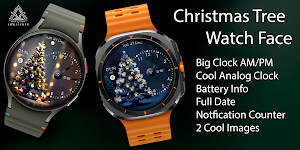 Christmas Tree Watch Face Screenshot 0