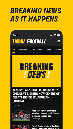 Tribal Football: Football News Screenshot 3