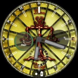 Libra zodiac symbol WatchFace Screenshot 1