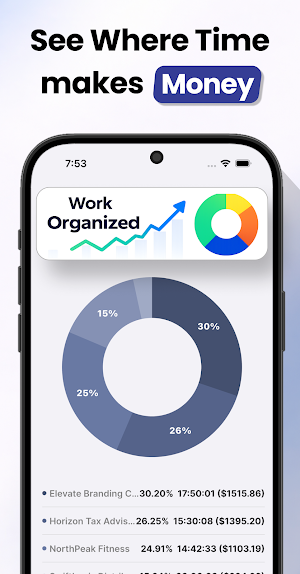 Hours Tracker: Time Tracking Screenshot 2
