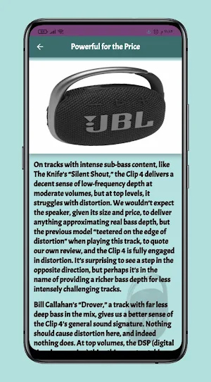 JBL Clip 4 guide Screenshot 0