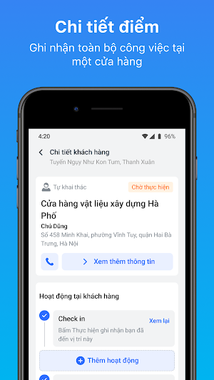 TCB Sales App Screenshot 2