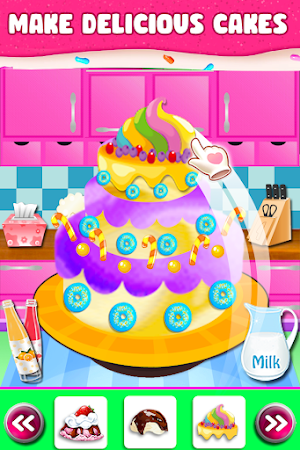 Kids Cakes Maker Desserts Game Screenshot 2