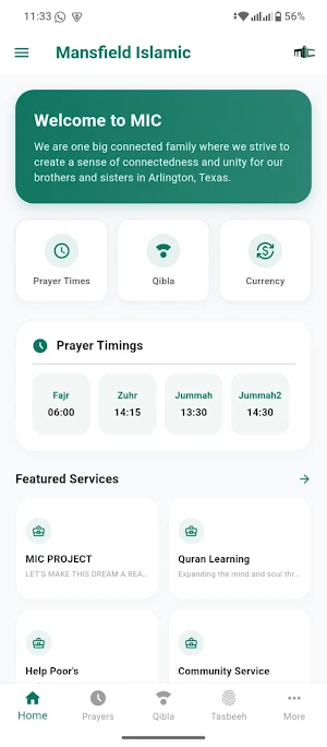 Mansfield Islamic Center Screenshot 0