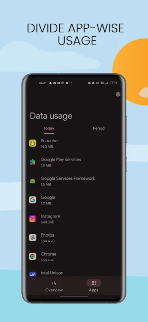 Data Usage Screenshot 2