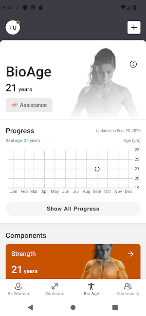 BE Woman Fitness Screenshot 3