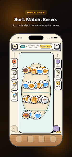 Morsel Match: Food Sort Screenshot 0