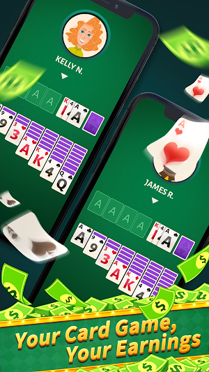 Solitaire Win Cash-Real Money Screenshot 1