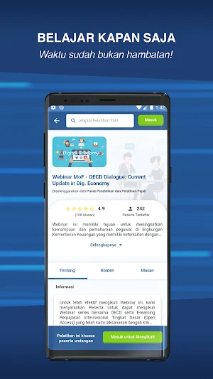 Kemenkeu Learning Center (KLC) Mobile Screenshot 3