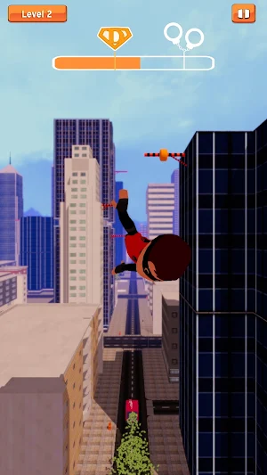 Hero Dummy - Fun Swing Runner Screenshot 0