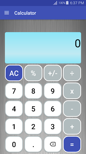 Calculator Screenshot 0