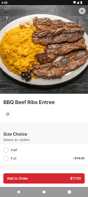 Fords BBQ Screenshot 2