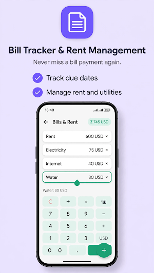 Simple Spreadsheet - SheetCalc Screenshot 3