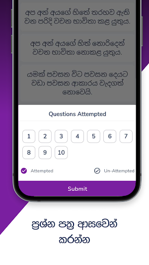 Pahasamath : ශිෂ්‍යත්ව පෙරහුරු Screenshot 1