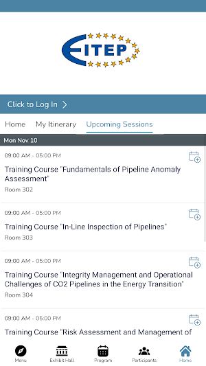 EITEP Events Screenshot 0