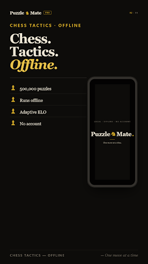 PuzzleMate — Chess Puzzles Screenshot 2