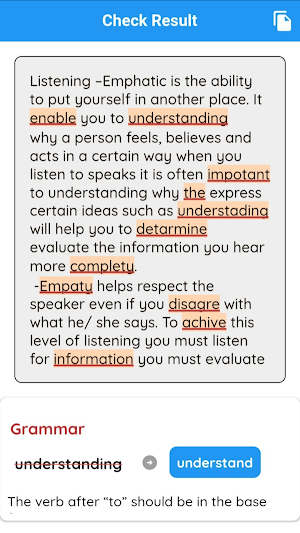 Grammar and Spell Checker Screenshot 3