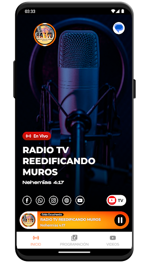 Radio TV Reedificando Muros Screenshot 1