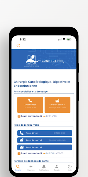 CHU de Nantes ConnectPro Screenshot 3