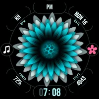 Dahlia Watch Face 034