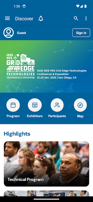 IEEE PES Grid Edge 2025 Screenshot 1