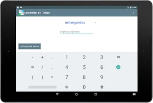 Convertidor de tiempo Screenshot 3