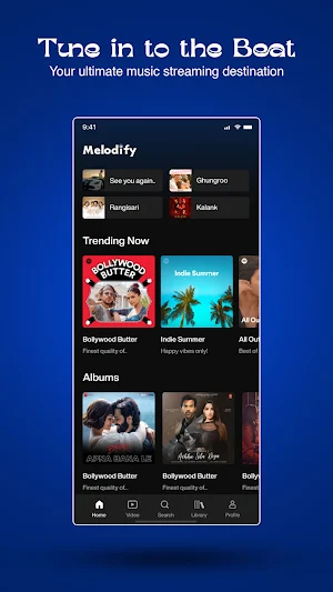 Melodify Music and Podcasts Screenshot 0