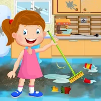 Messy Mansion Cleanup: Family Home Cleaning Game
