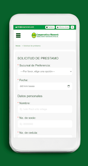 Coopmonero App Screenshot 3
