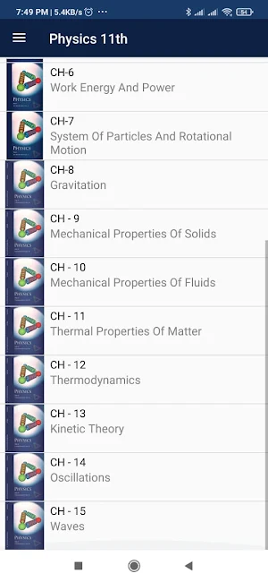 Class 11th Physics NCERT - (OFFLINE) Screenshot 3