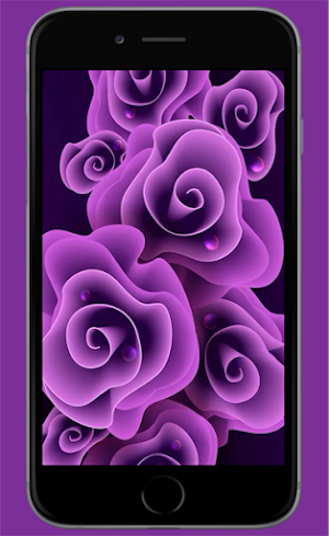 Purple Wallpaper Aesthetic Screenshot 0