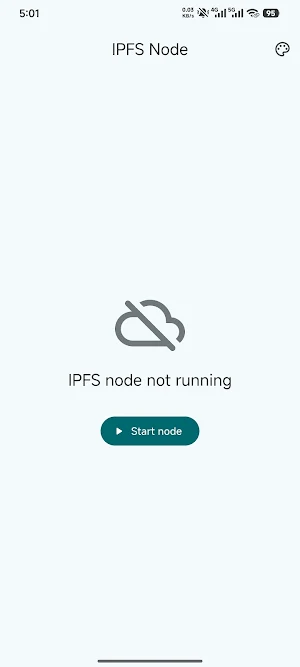 IPFS Node - IPFS mobile App Screenshot 0