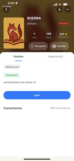 Foxynovel: Lee Novelas Gratis Screenshot 0
