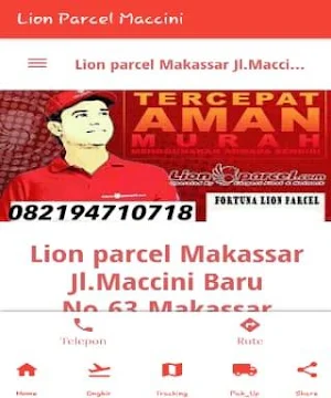 Lion Parcel Makassar - Maccini Screenshot 0