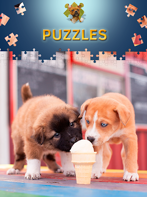 Dog and Puppys Jigsaw Puzzles Screenshot 3