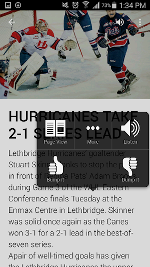 Lethbridge Herald e-Edition Screenshot 3