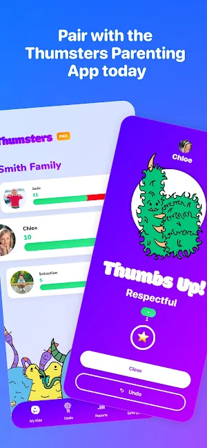 Thumsters Kids – Family App Screenshot 3